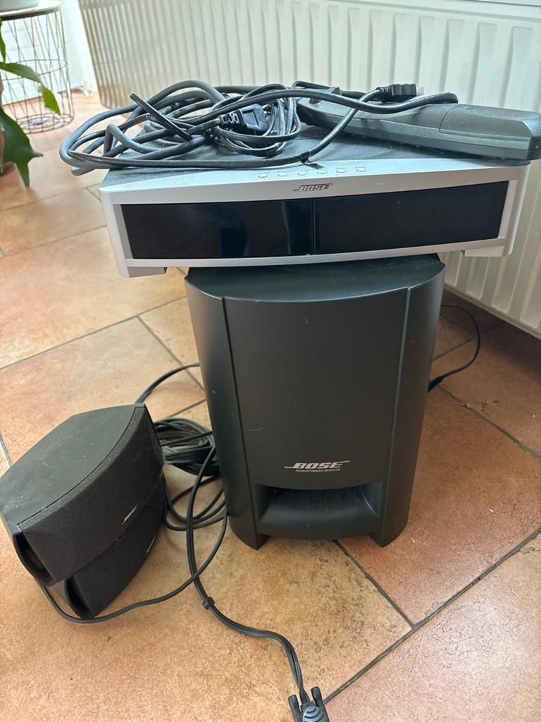 Bose PS3-2-1 III Powered Speaker System met DVD-speler, Audio, Tv en Foto, Home Cinema-sets, Gebruikt, 2.1-systeem, Dvd-speler