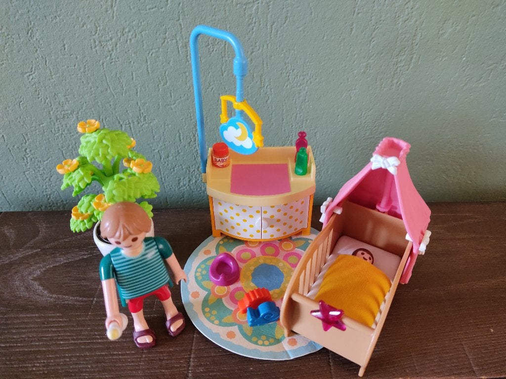 Playmobil 5334 babykamer, Ophalen of Verzenden, Zo goed als nieuw, Complete set