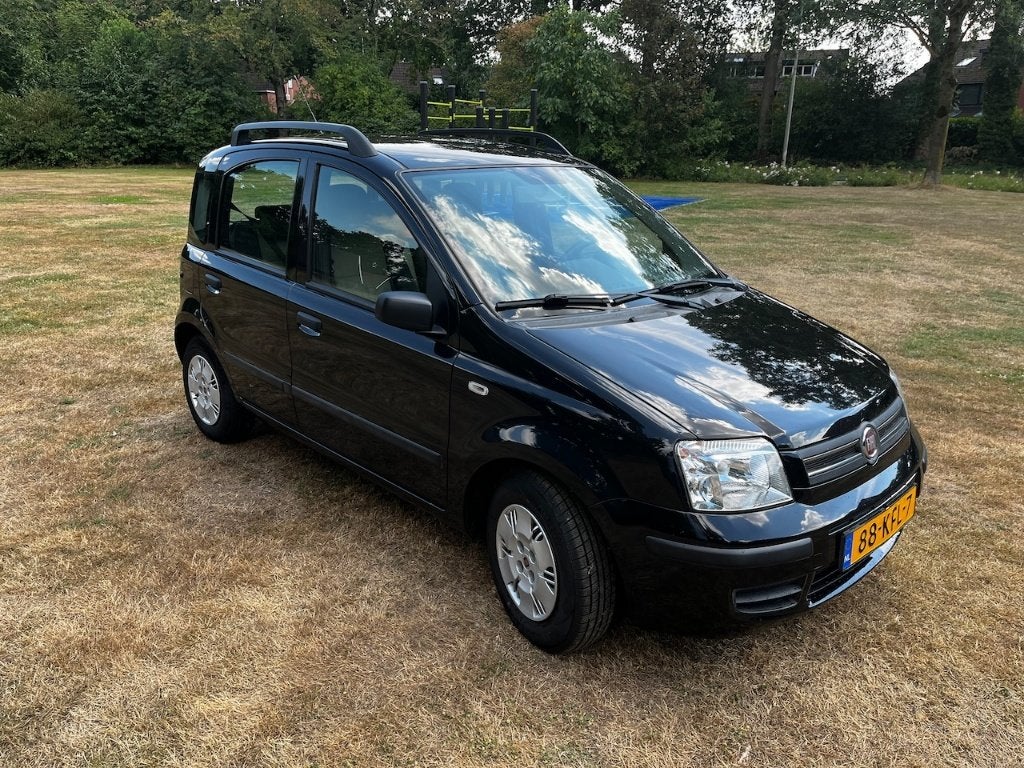 Fiat Panda 1.2 Edizione cool 44KW 60PK 2009 1e eig NAP Airco, Auto's, Voorwielaandrijving, Stof, 4 stoelen, Zwart