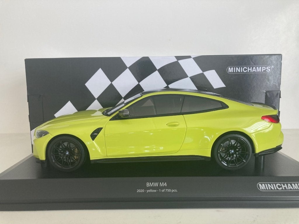 BMW M4 2020 1:18 (nieuw), Hobby en Vrije tijd, Modelauto's | 1:18, Verzenden, Nieuw, Auto, MiniChamps