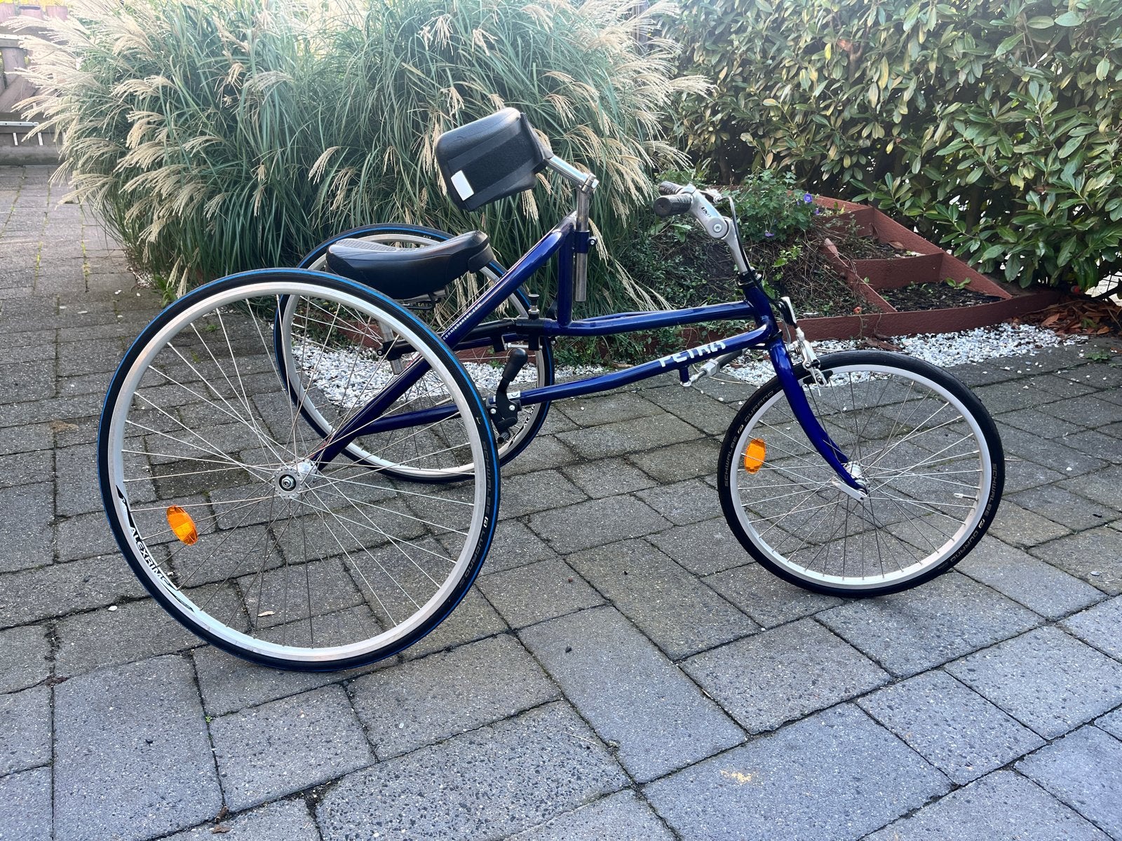Petra framerunner/driewieler - Zo goed als nieuw, Fietsen en Brommers, Ophalen, Zo goed als nieuw, Velgrem, Verstelbare zitting