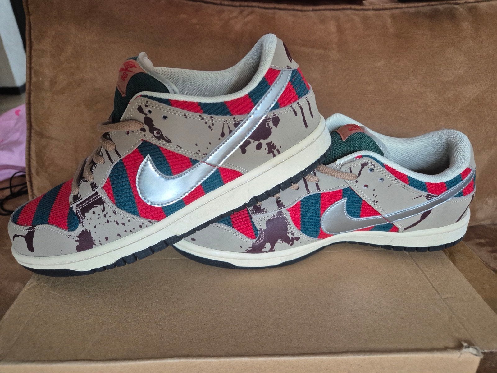 Nike SB Dunk Low Freddy Krueger - Nieuw zonder doos, Verzenden