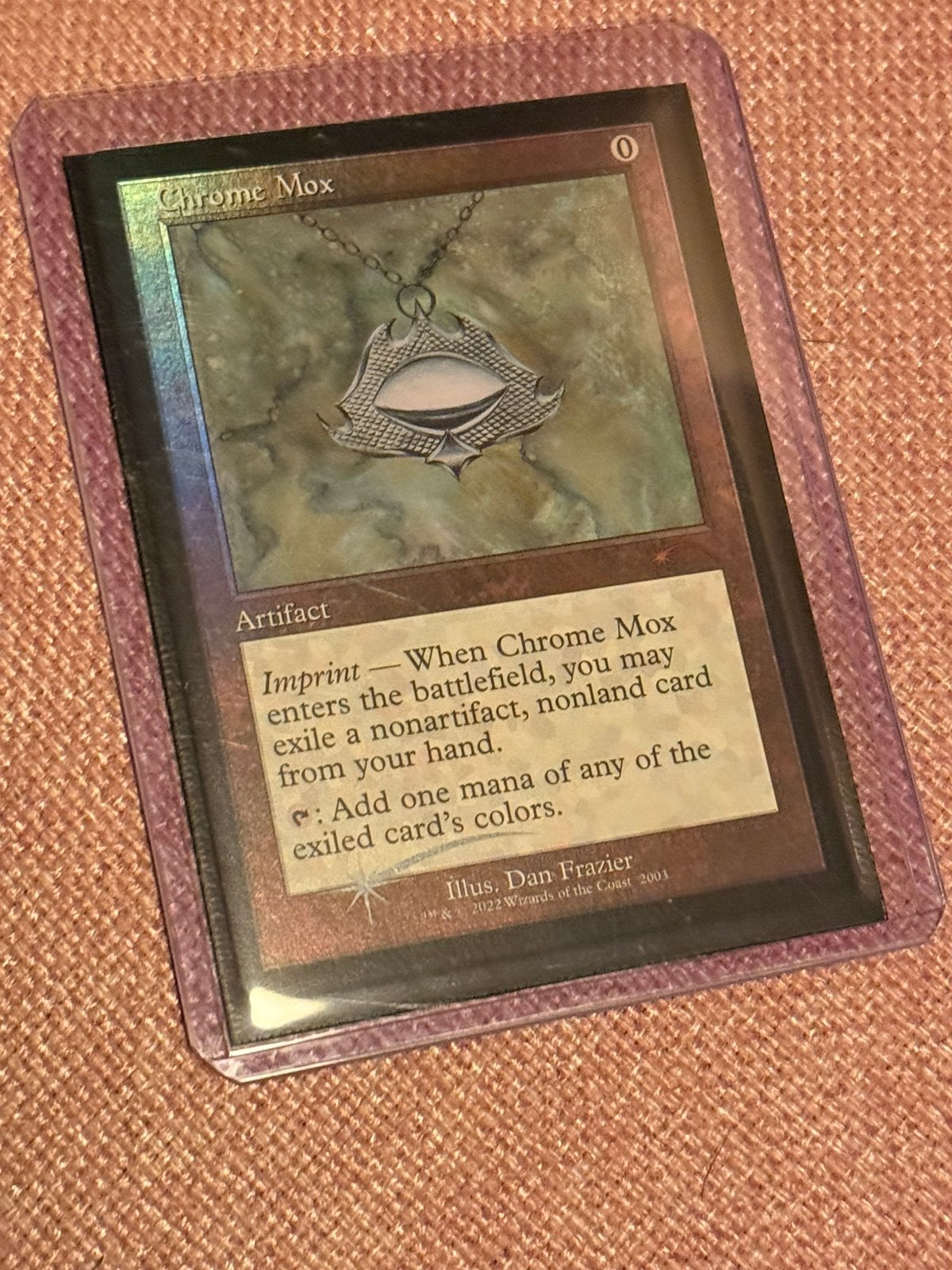 Magic the Gathering - Chrome Mox. Nieuw., Ophalen of Verzenden, Nieuw, Losse kaart, Foil