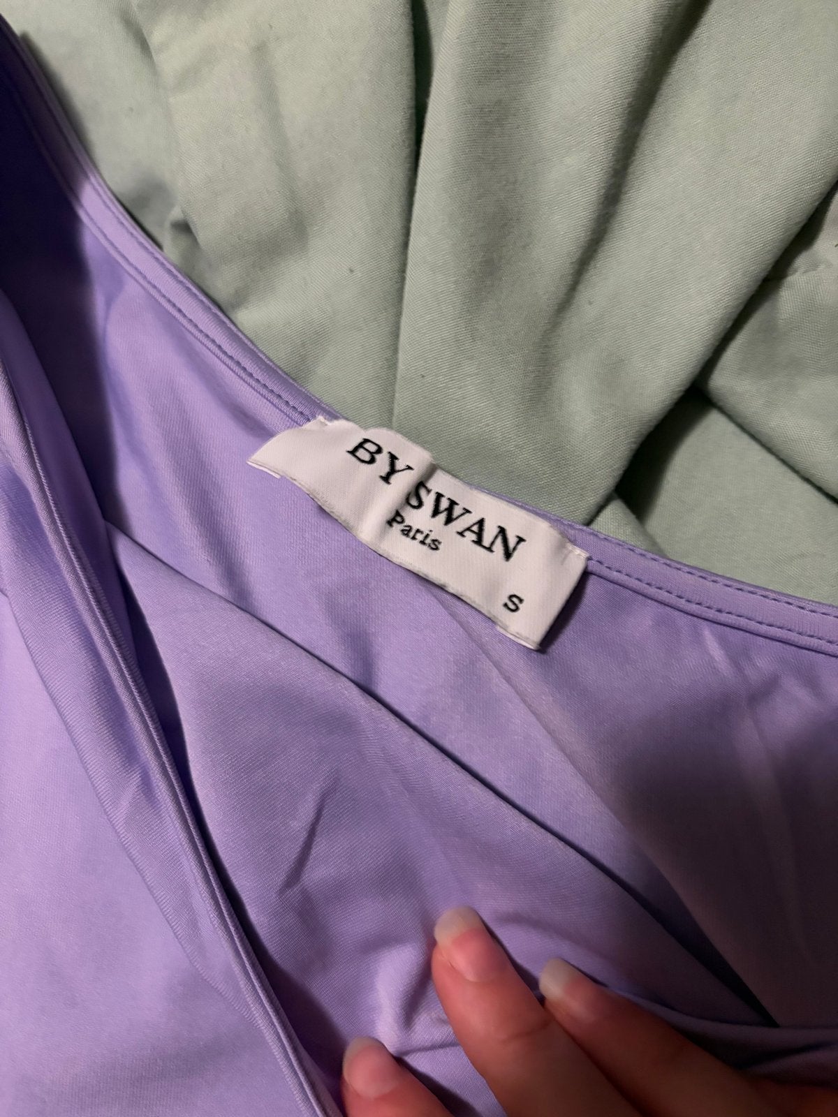 By Swan Paris Body Maat S - Nieuw, Kleding | Dames, Tops, Paars, Nieuw, Ophalen of Verzenden, Lange mouw