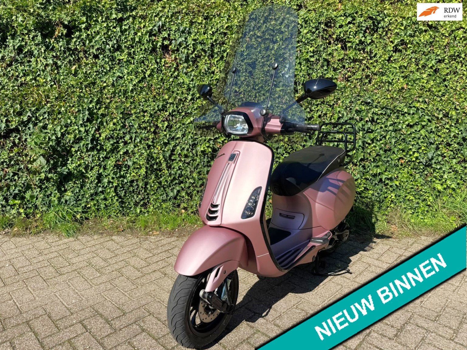 Vespa Sprint CUSTOM Rose Gold Scooter NIEUW BETAAL met in3, Overige modellen, S, Benzine, 50 cc