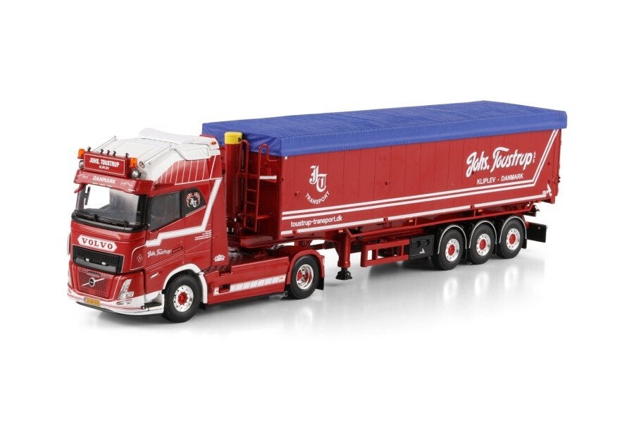 WSI  VOLVO FH AERO + VOLUME TIPPER TRAILER JOHS. TOUSTRUP