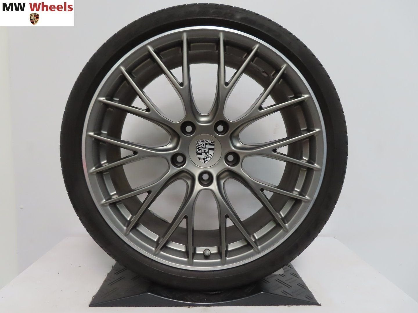 Porsche 911 991.2 RS Spyder 20 inch velgen 4 S zomerbanden, Auto-onderdelen, Banden en Velgen, Gebruikt, -, -, Banden en Velgen