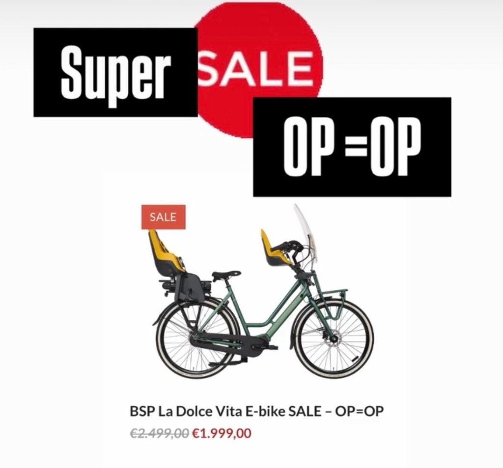 MOEDERFIETSEN BSP La Dolce Vita-Op voorraad-Wheels Nijmegen, Fietsen en Brommers, Fietsen | Dames | Moederfietsen, 2 zitjes, Nieuw