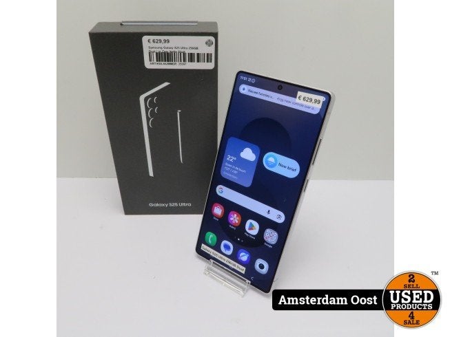 Samsung Galaxy S25 Ultra 256GB Dual | in Zeer Nette Staat, Samsung, Zo goed als nieuw, Support@Samsung.com, 129, Samsung-ro, Yeongtong-gu
Suwon-si, Gyeonggi-do 16677
South Korea