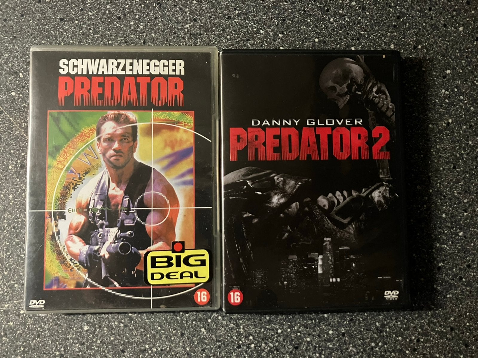 Predator 1 + Predator 2, Vanaf 16 jaar, Ophalen of Verzenden, Zo goed als nieuw