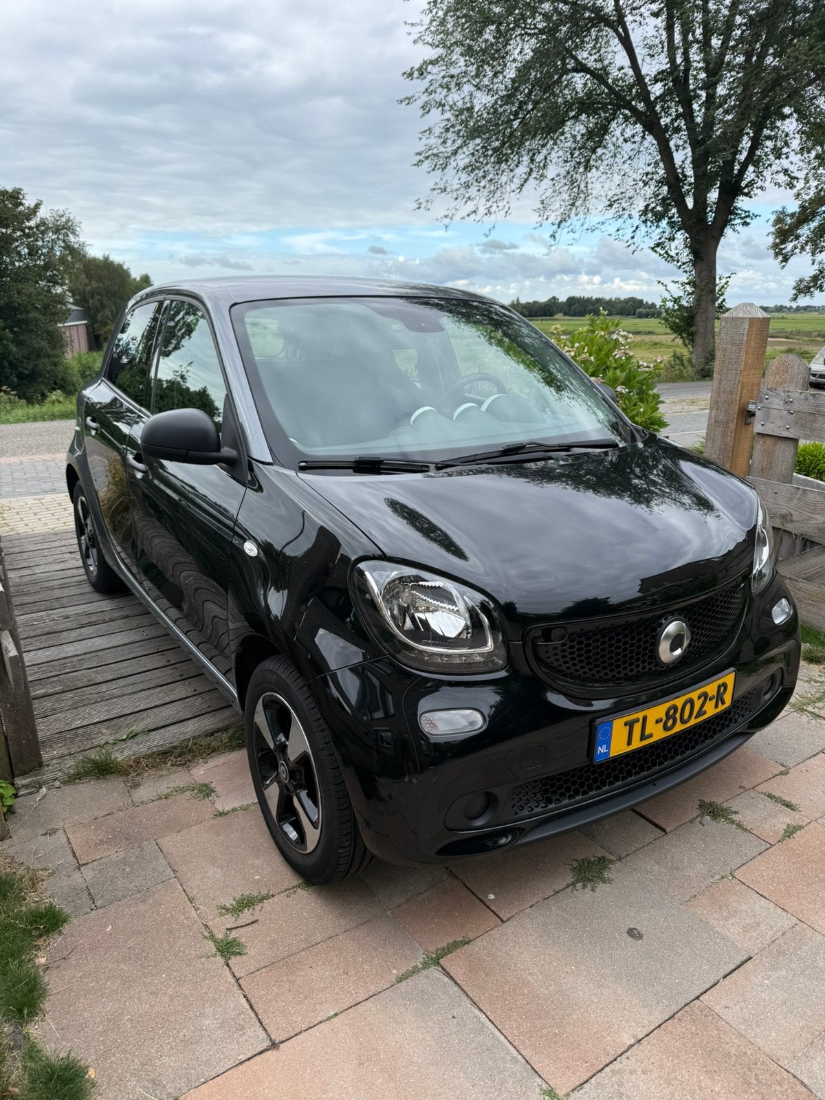 Smart ForFour 1.0 Business Solution|34.743 km|Climate|Cruise, Auto's, 4 stoelen, Zwart, Origineel Nederlands, 24 km/l