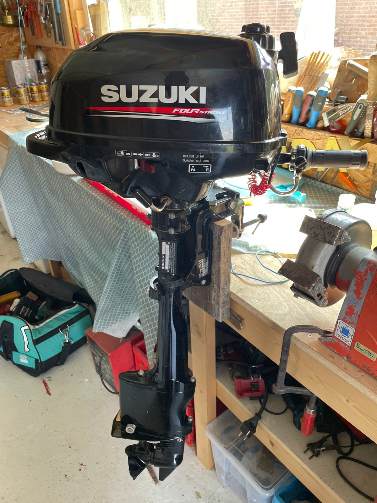 Suzuki 2,5 pk 4-takt langstaart uit 2020, Ophalen, Minder dan 5 pk, Viertaktmotor, Zo goed als nieuw