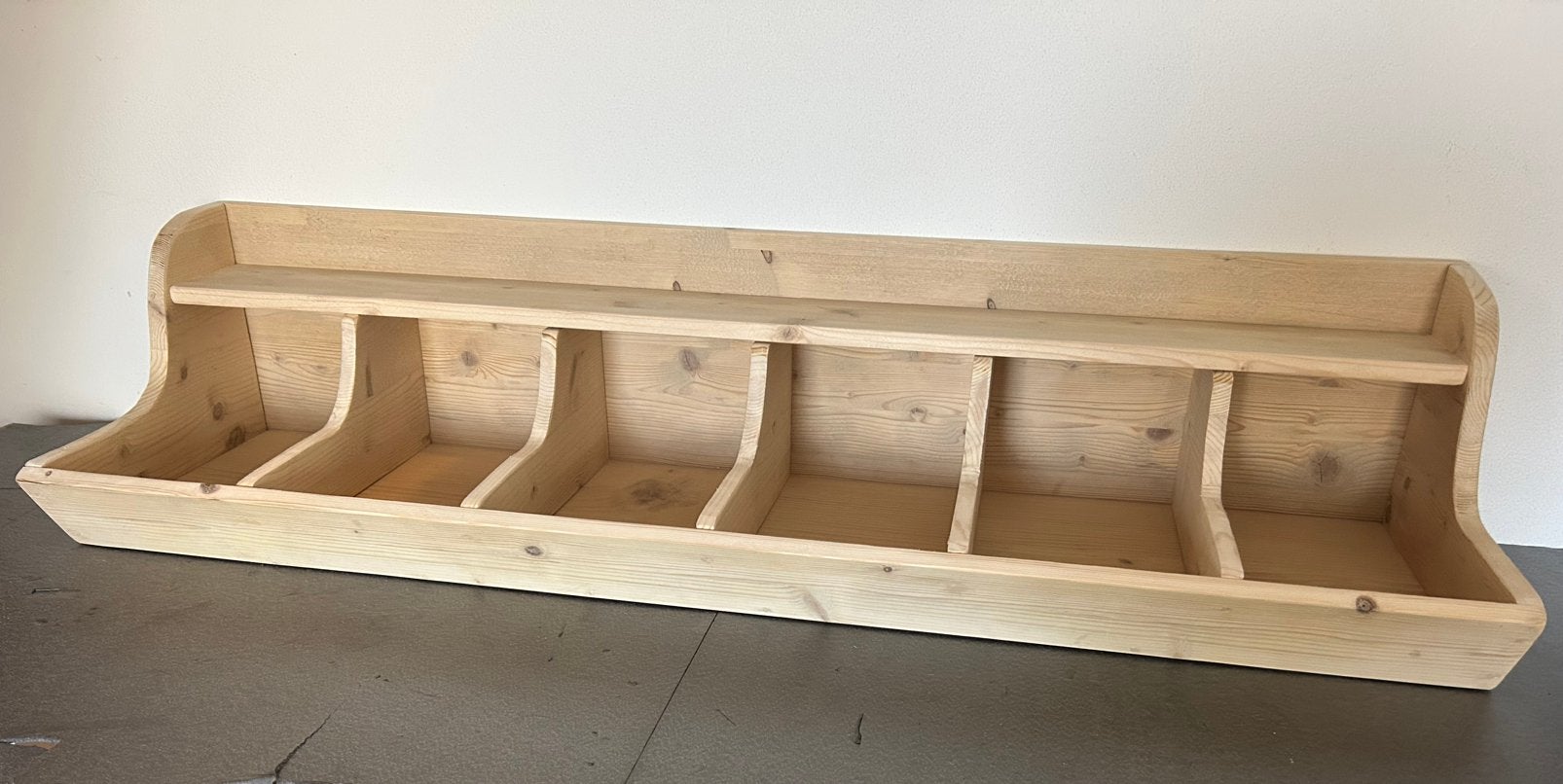 Nieuw gemaakte grote gruttersbak - 109 cm - 6 vakken, Ophalen, Nieuw