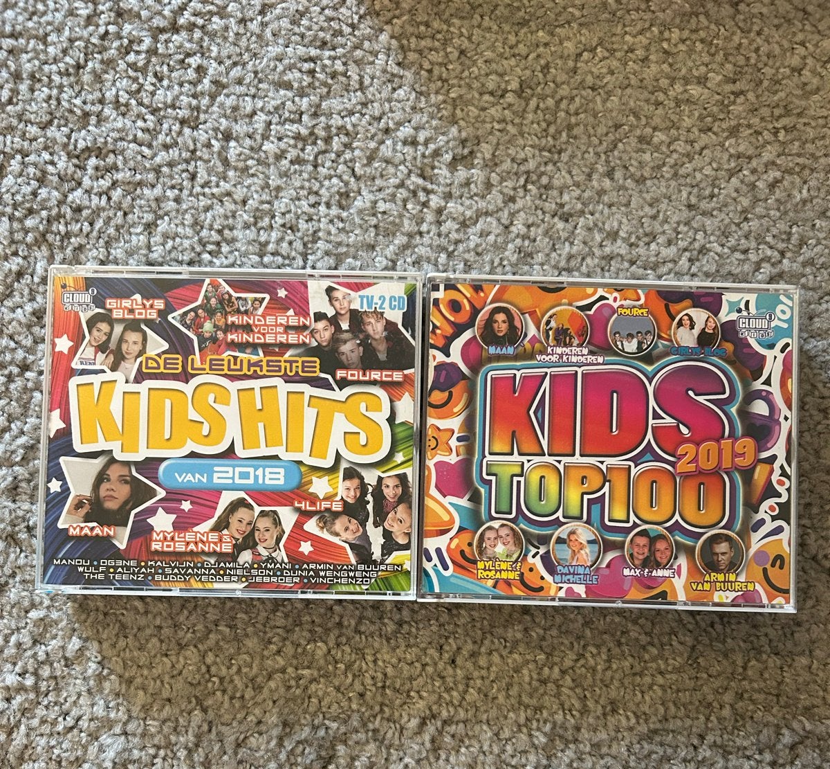 Kids Hits 2018 & Kids Top 100 2019 - Dubbel CD Set, Ophalen, Verzamelalbum, Muziek, Inclusief doosje