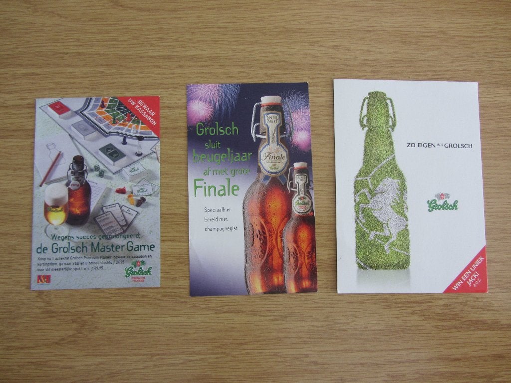 grolsch reclame materiaal, Verzamelen, Ophalen of Verzenden, Zo goed als nieuw, Overige typen, Grolsch