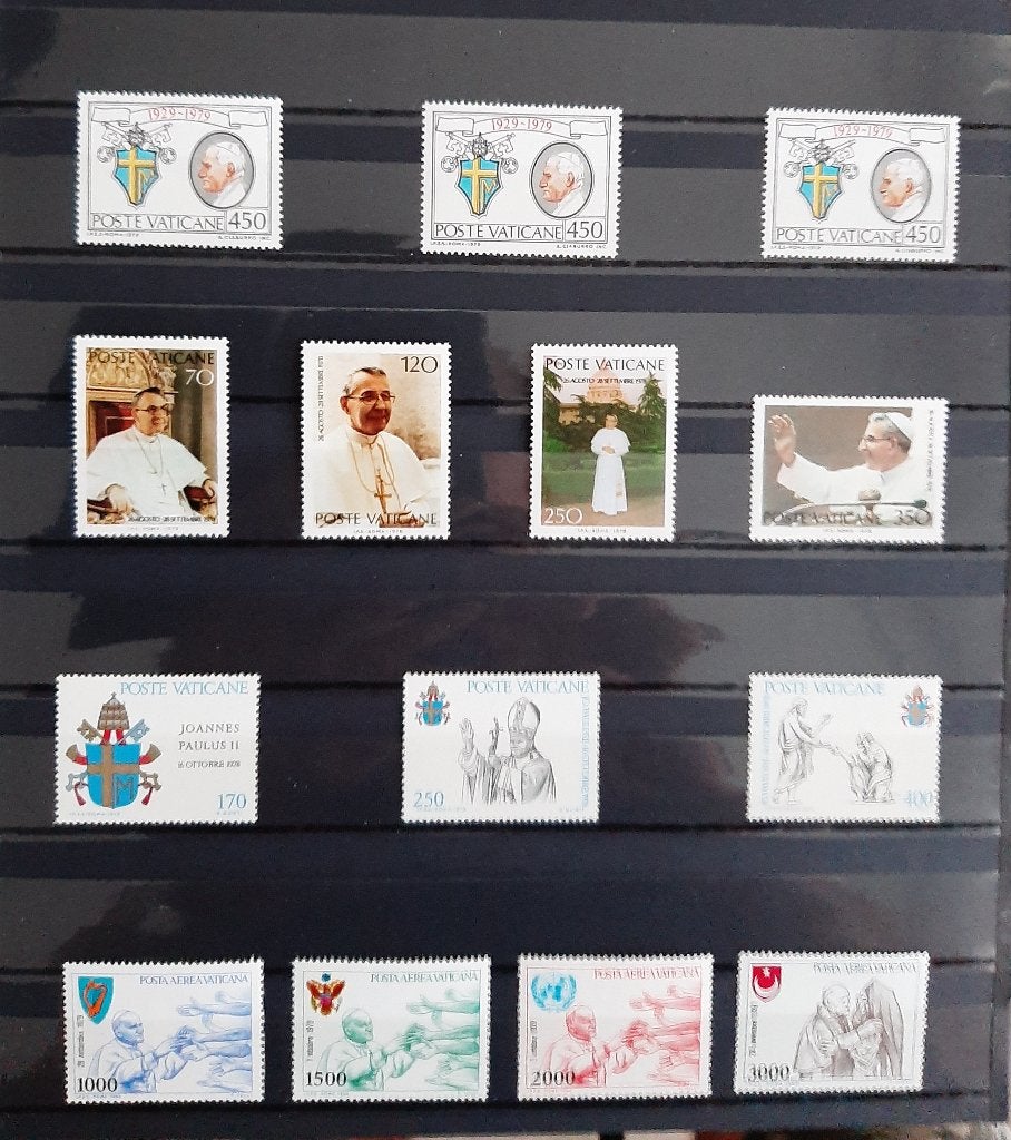 1 Kaart Postzegels Vaticaanstad Nr. 7 Postfris, Ophalen, Overige landen, Postfris