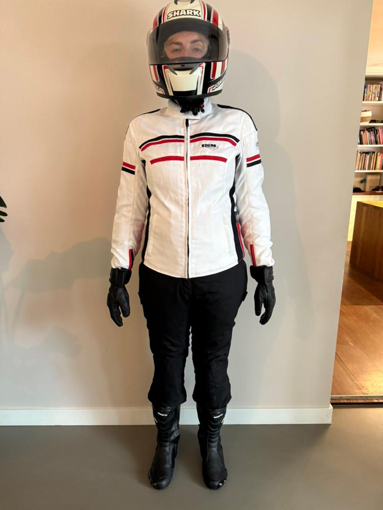 Complete dames motoroutfit als nieuw: pak-hem-laarzen, Ophalen of Verzenden, Tweedehands, Dames, Combipak