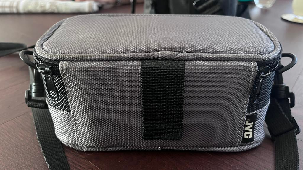 JVC Everio cameratas - Grijs/Zwart, Gebruikt, JVC, Overige soorten, Ophalen of Verzenden