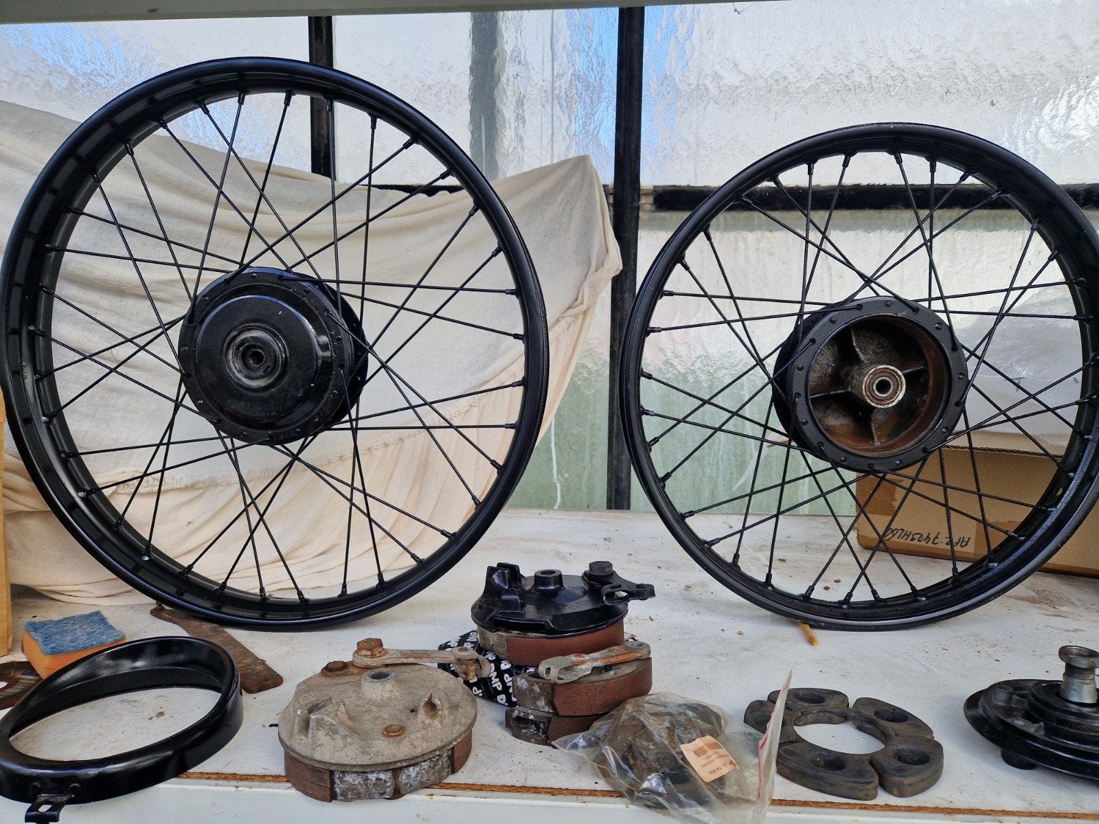 spaakwiel 17 en 19 inch. Kreidler, Ophalen, Gebruikt, Frame