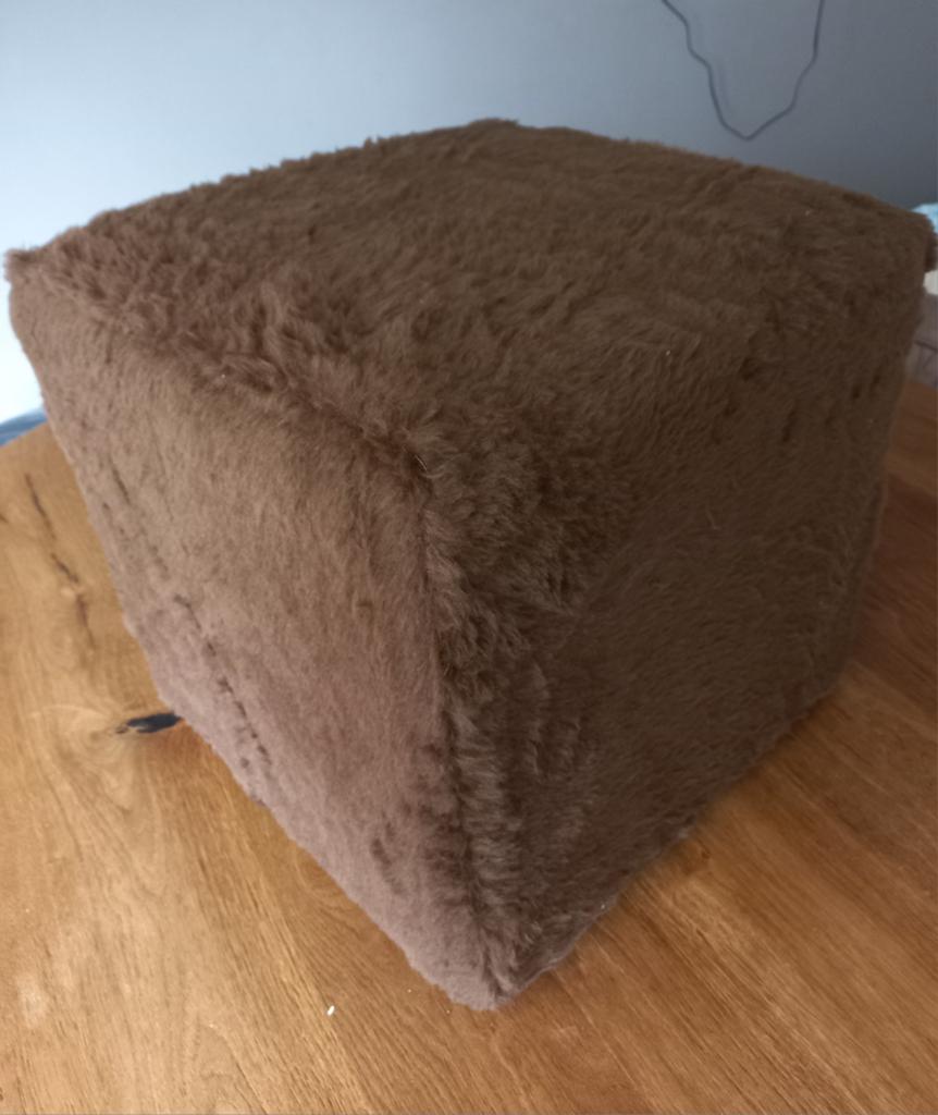 Voetbank/poef, Ophalen, Minder dan 50 cm, Vierkant, Minder dan 50 cm