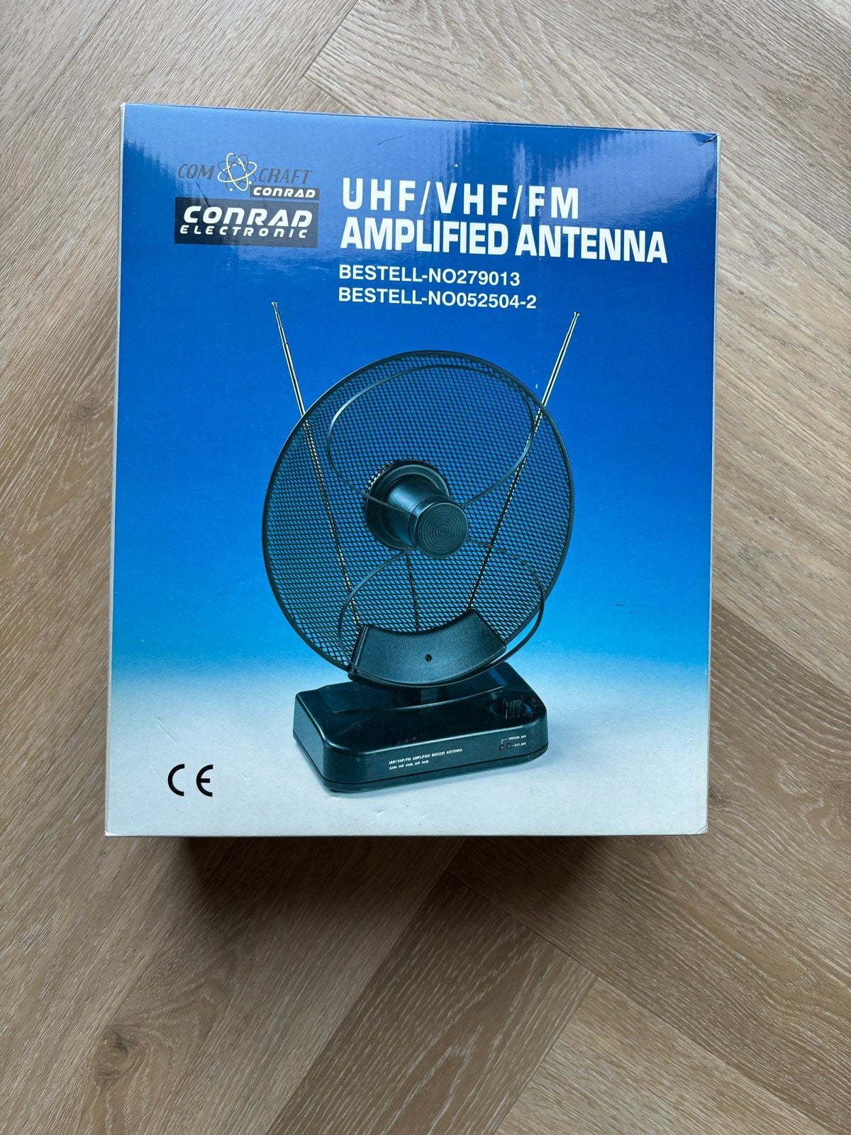Conrad UHF/VHF/FM Versterkte Antenne, Telecommunicatie, Ophalen, Nieuw, Antenne