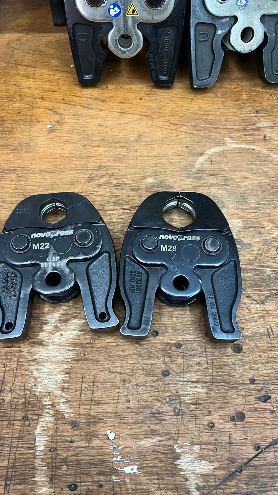 Persbekken M set 15,22,28 mm, Ophalen of Verzenden, Zo goed als nieuw