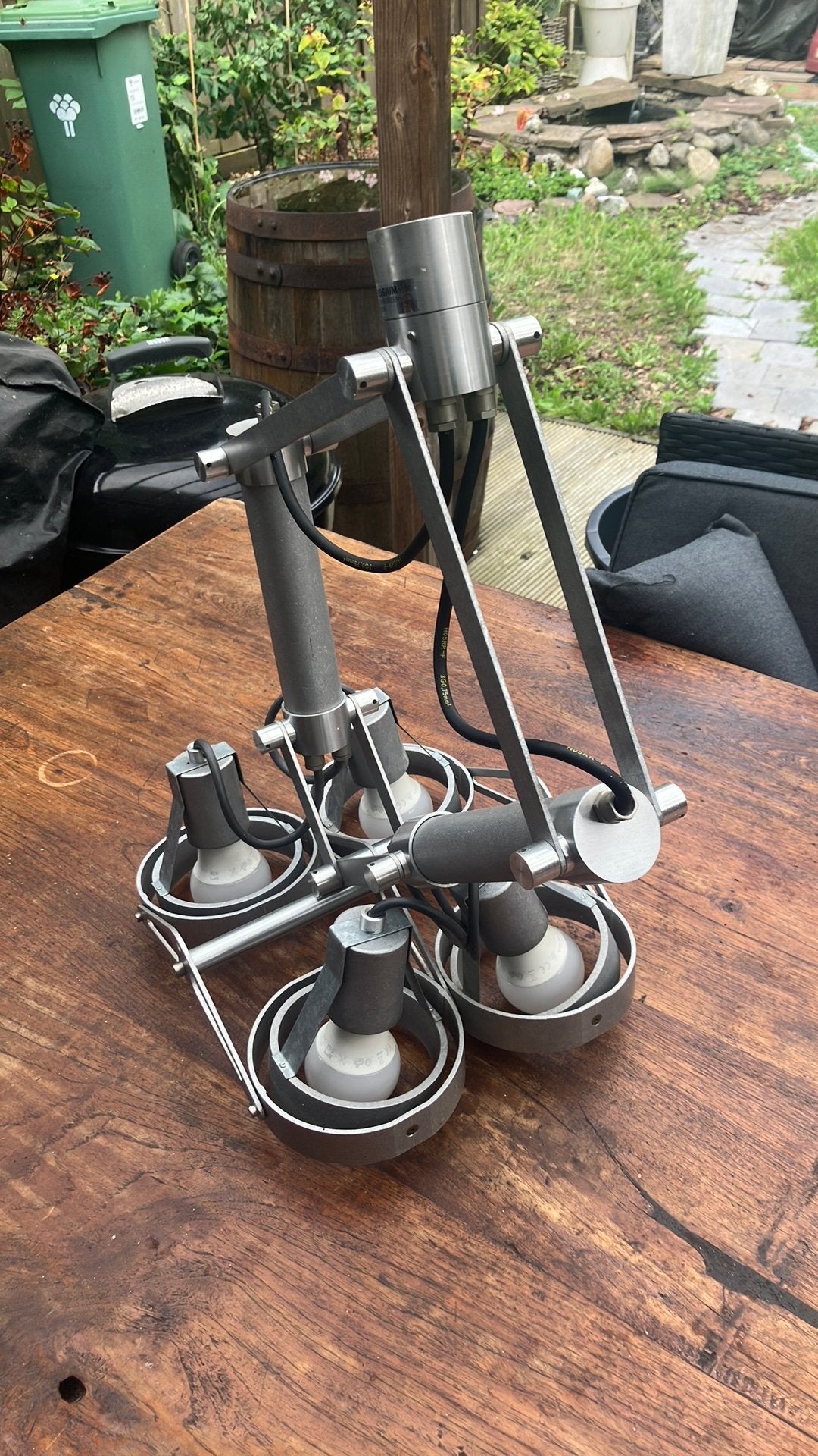 3 Industriële design lamp, Nomad 4, Ophalen, Gebruikt, Industrieel, E27 (groot)