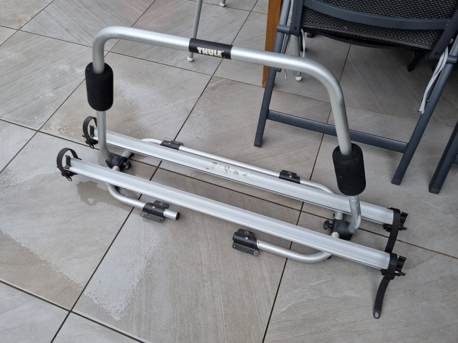 Thule Caravan Light Fietsendrager dissel, Ophalen of Verzenden, 2 fietsen, Gebruikt, Trekhaakdrager