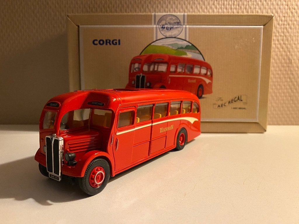 Corgi - AEC Regal Hanson, Ophalen of Verzenden, Nieuw, Bus of Vrachtwagen, Corgi