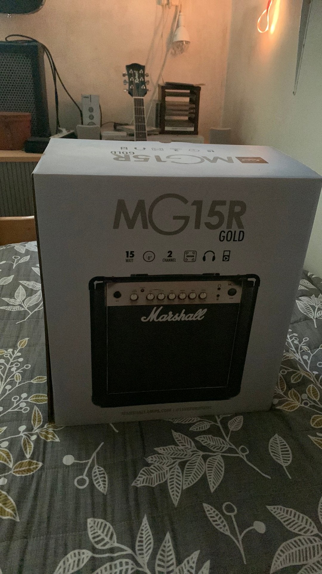 Marshall MG15R combi amp, Ophalen, Zo goed als nieuw, Minder dan 50 watt