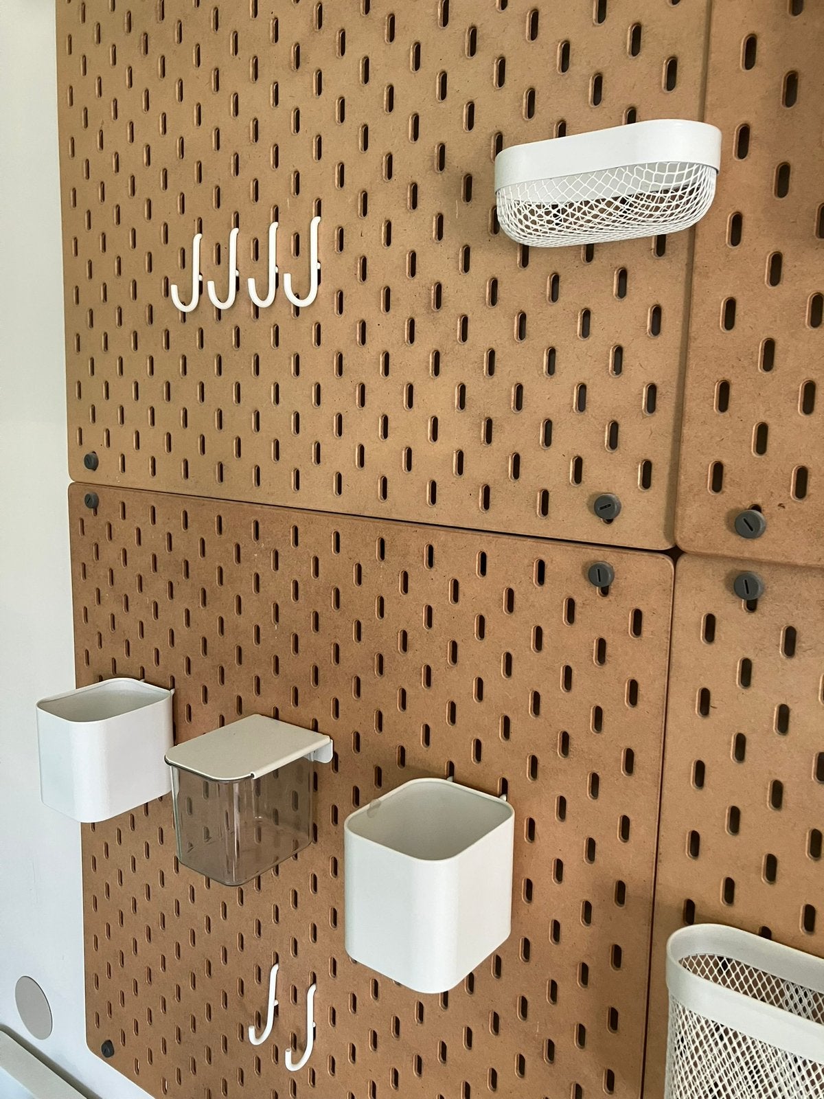 Pegboard 4stuks Skadis Ikea perfect, Ophalen, Zo goed als nieuw, Overige typen