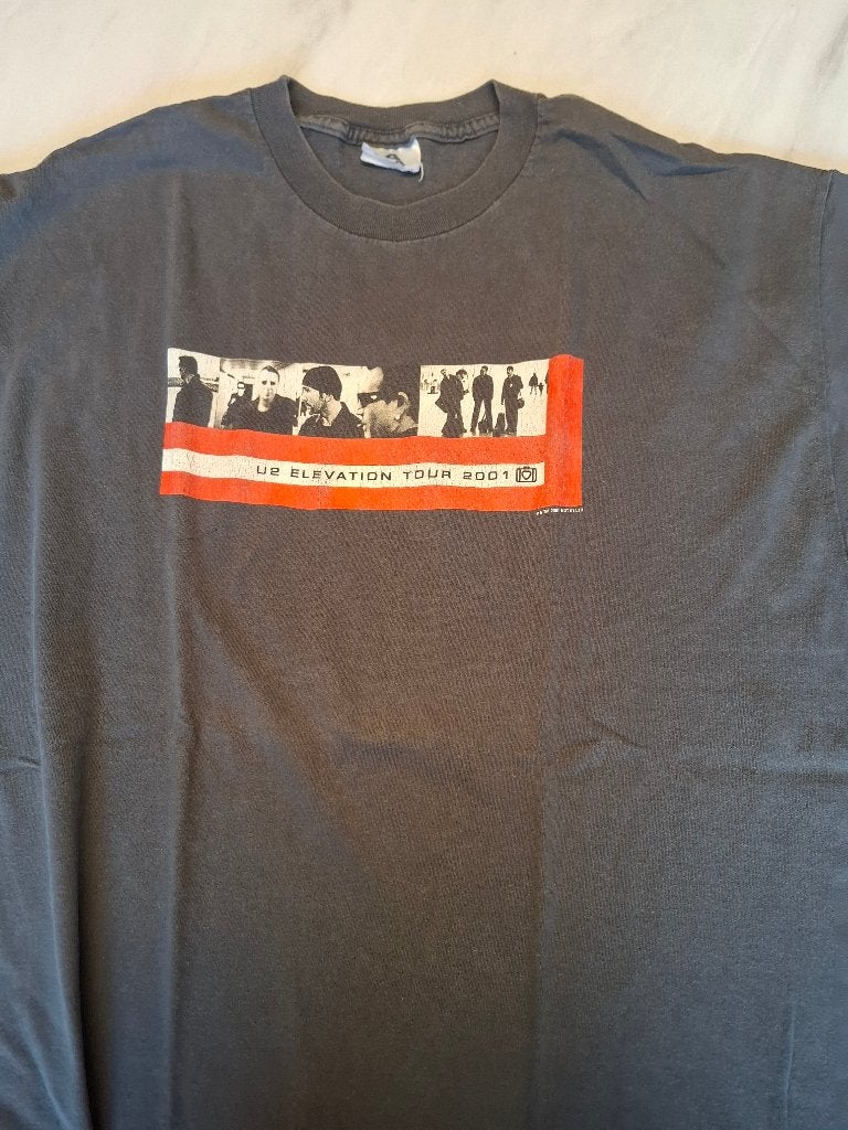T-shirt U2 Elevation tour, Verzamelen, Verzenden, Gebruikt, Kleding