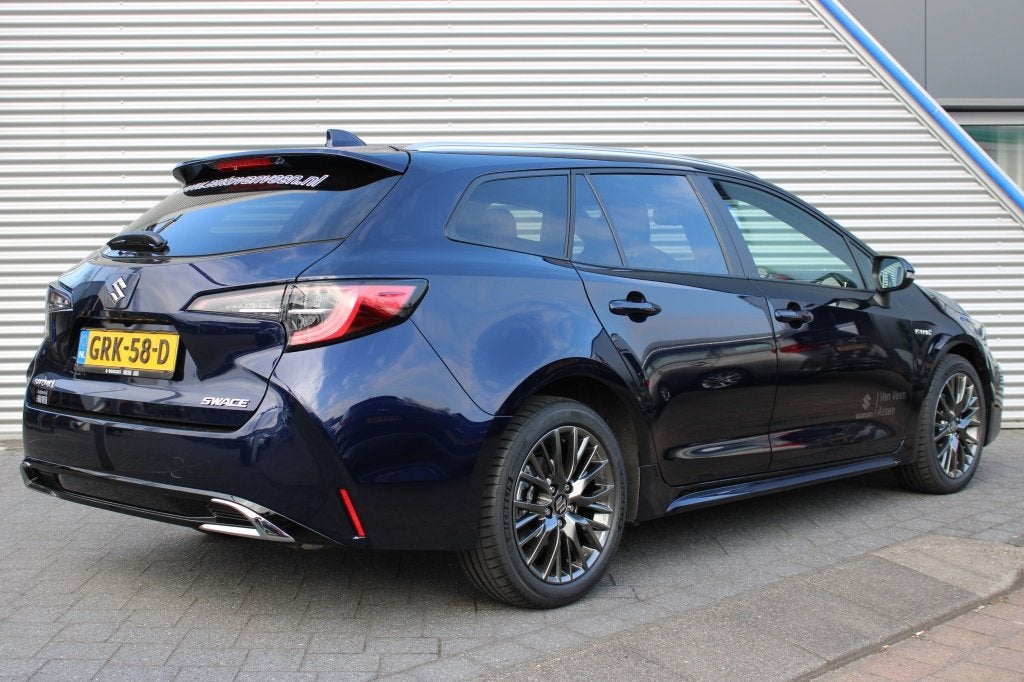 Suzuki Swace 1.8 FullHybrid Select | 10 Jaar fabrieksgaranti, Auto's, Dealer onderhouden, Gebruikt, 4 cilinders, Blauw