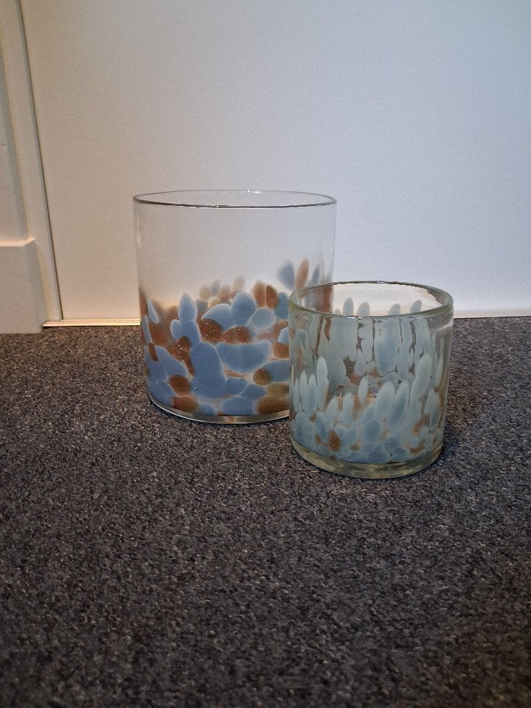 Riverdale windlichten set, Huis en Inrichting, Woonaccessoires | Kandelaars en Kaarsen, Meerkleurig, Ophalen of Verzenden, Windlicht