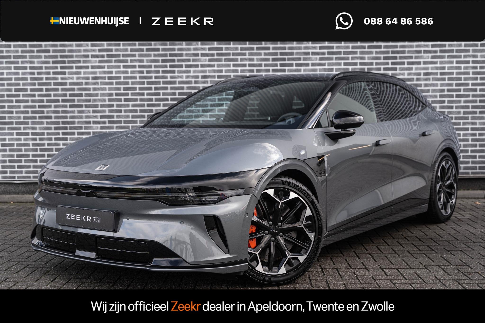 ZEEKR 7GT Privilege AWD 100 kWh 20" GT Velgen | Head-up Disp, Auto's, Automaat, 100 kWh, Leder, Stationwagon