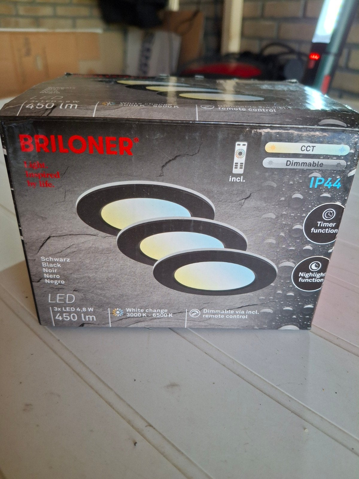 Briloner LED Inbouwspots Set - Dimbare Verlichting, Huis en Inrichting, Ophalen, Nieuw, Modern, functioneel, dimbaar, LED