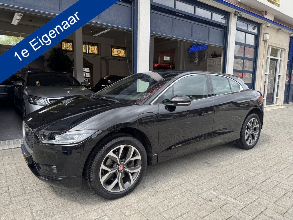Jaguar I-PACE EV400 HSE 90 kWh 1 EIGENAAR/NL AUTO (bj 2018), Auto's, Jaguar, Gebruikt, 750 kg, I-PACE, Zwart