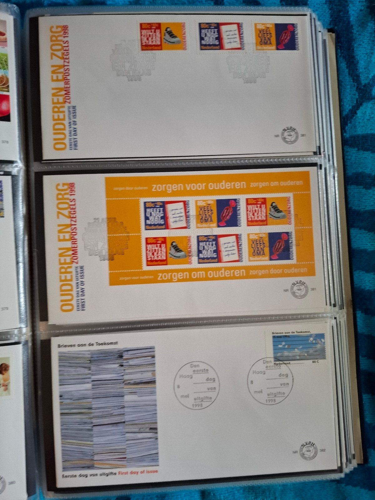 1028 Davo FDC Nederland 1994/2000 Nette staat Album (2/3), Ophalen of Verzenden, Onbeschreven, Nederland