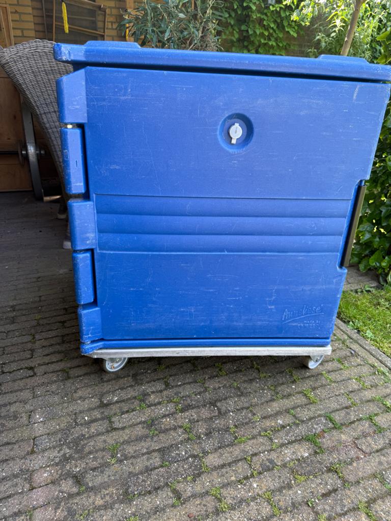 Cambro Thermo/ koel Box met Kar / container - Koel houden,, Ophalen, Gebruikt, Koelbox, Koelelement