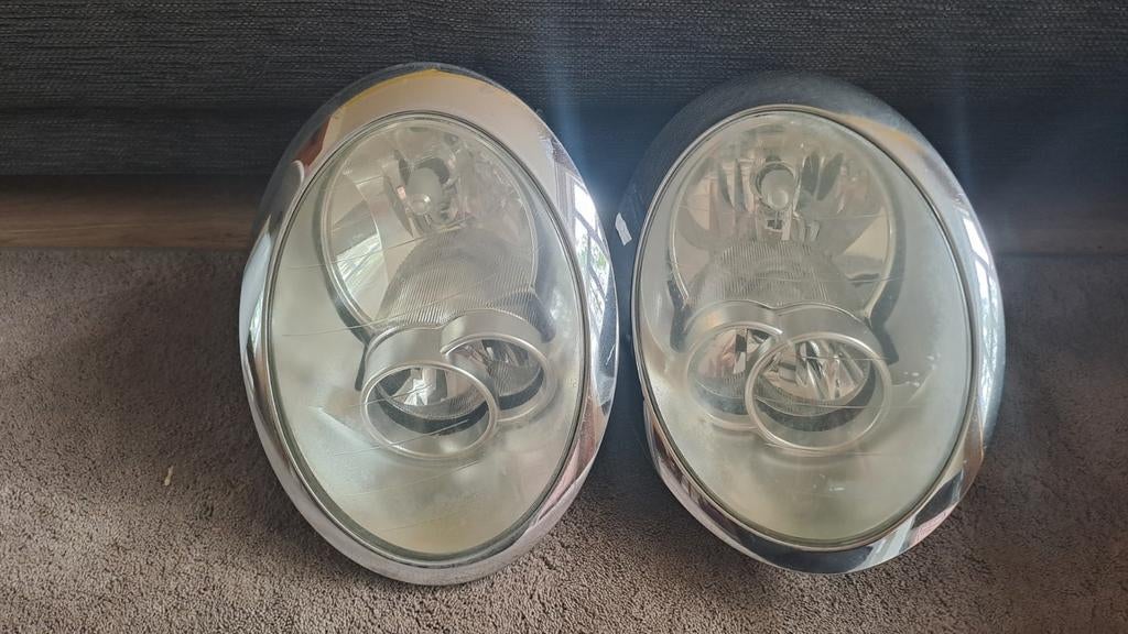 2 koplampen Mini Cooper R50, Auto-onderdelen, Ophalen, Gebruikt, Mini