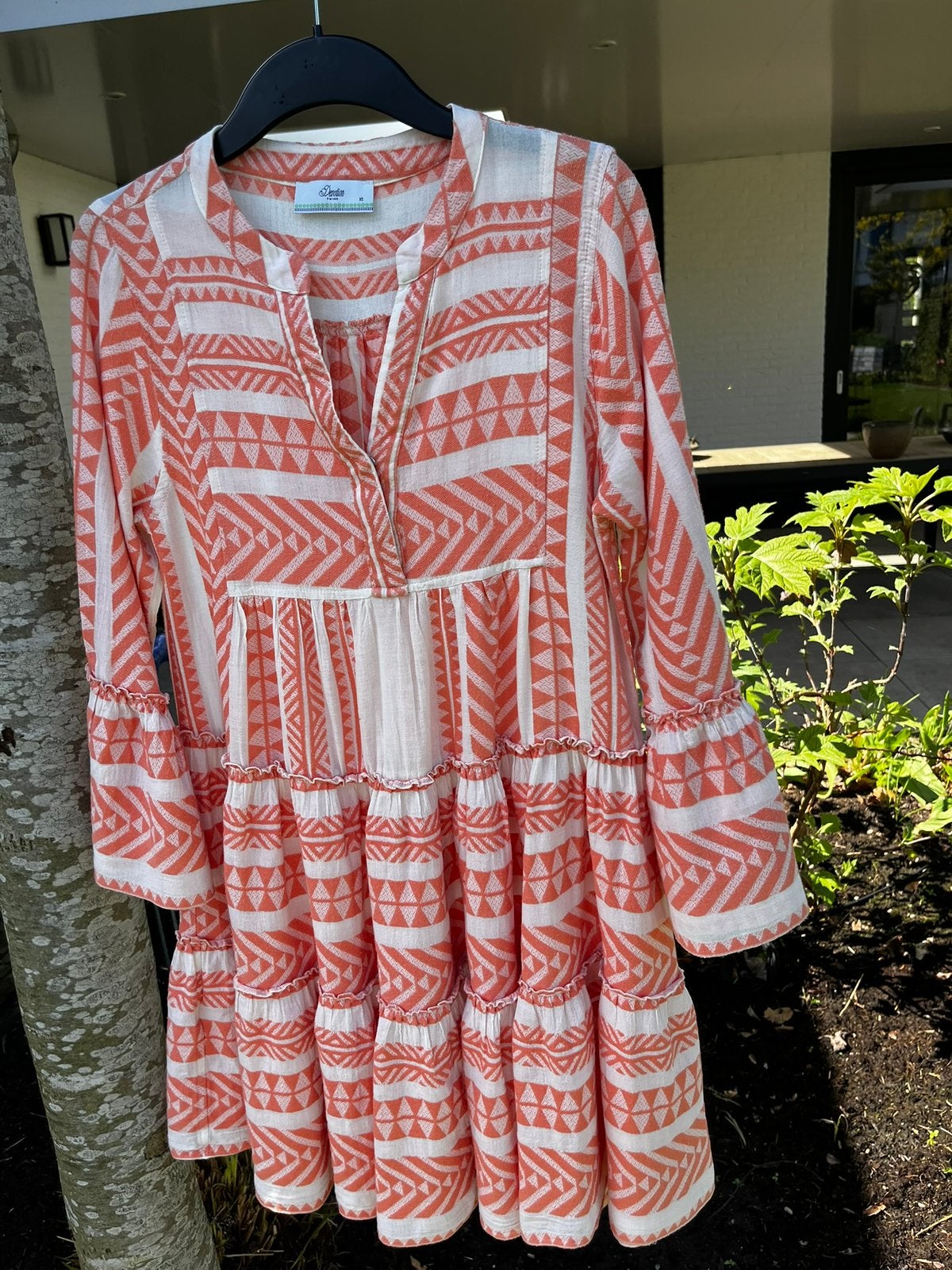 Devotion Twins xs/s, Kleding | Dames, Jurken, Zo goed als nieuw, Maat 34 (XS) of kleiner, Groen, Boven de knie, Ophalen of Verzenden