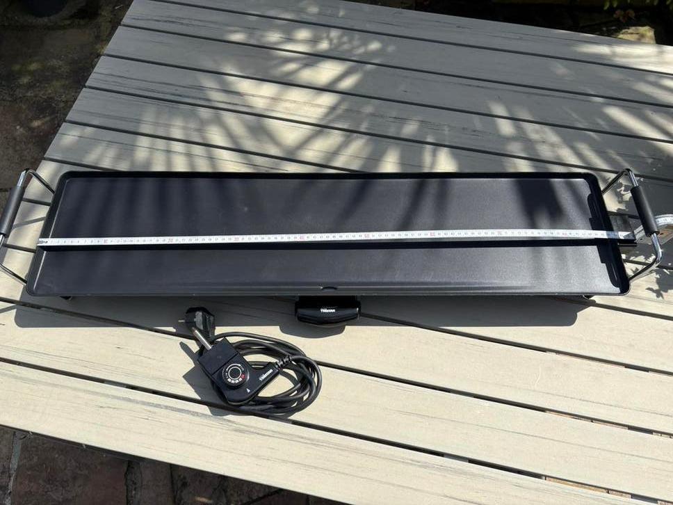 Tristar elektrische bakplaat XXL 90 cm, Ophalen, Zo goed als nieuw, Tafelgrill