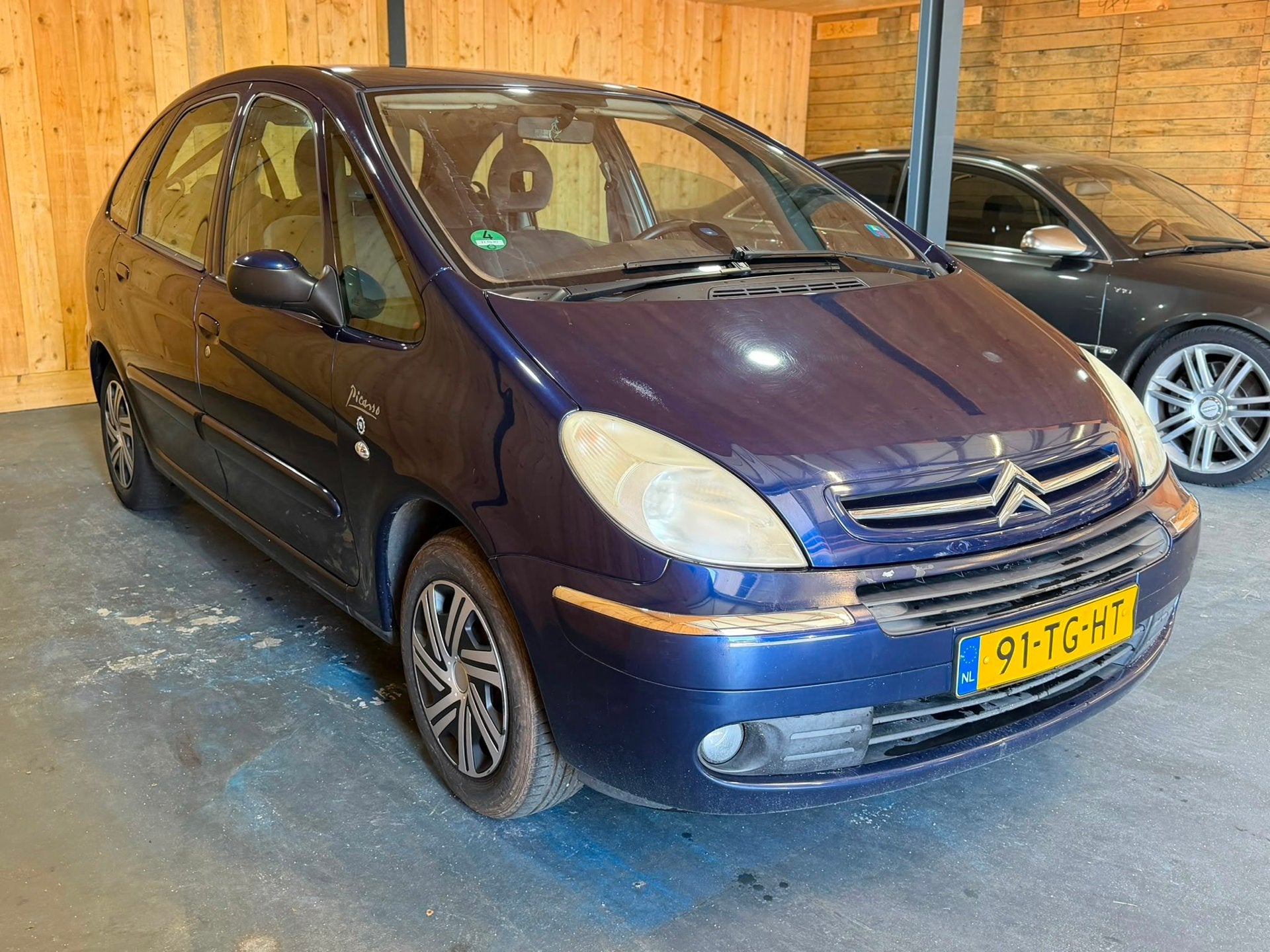 Citroen Xsara Picasso 1.6i-16V Caractère Airco APK 06-2027, Voorwielaandrijving, 4 cilinders, Blauw, Handgeschakeld