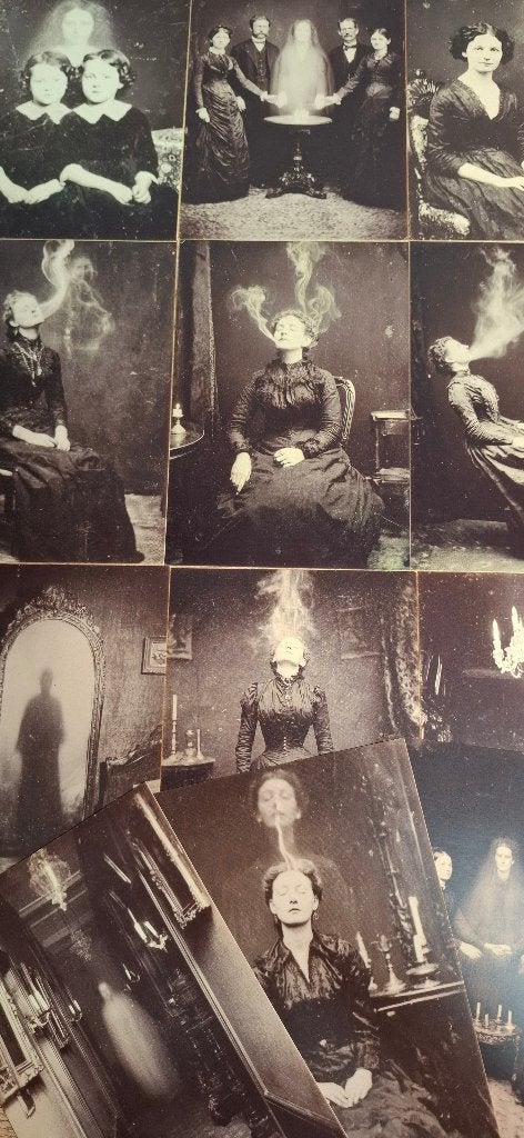 ansichtkaarten: Victorian hauntings, Ophalen of Verzenden, 1980 tot heden, Ongelopen, Overige thema's