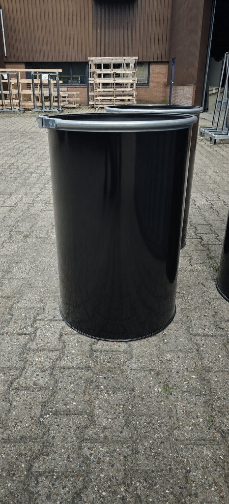 35x stalen 200L vaten – perfecte basis - vuurkorf of vuurton, Ophalen, Zo goed als nieuw, Vuurton