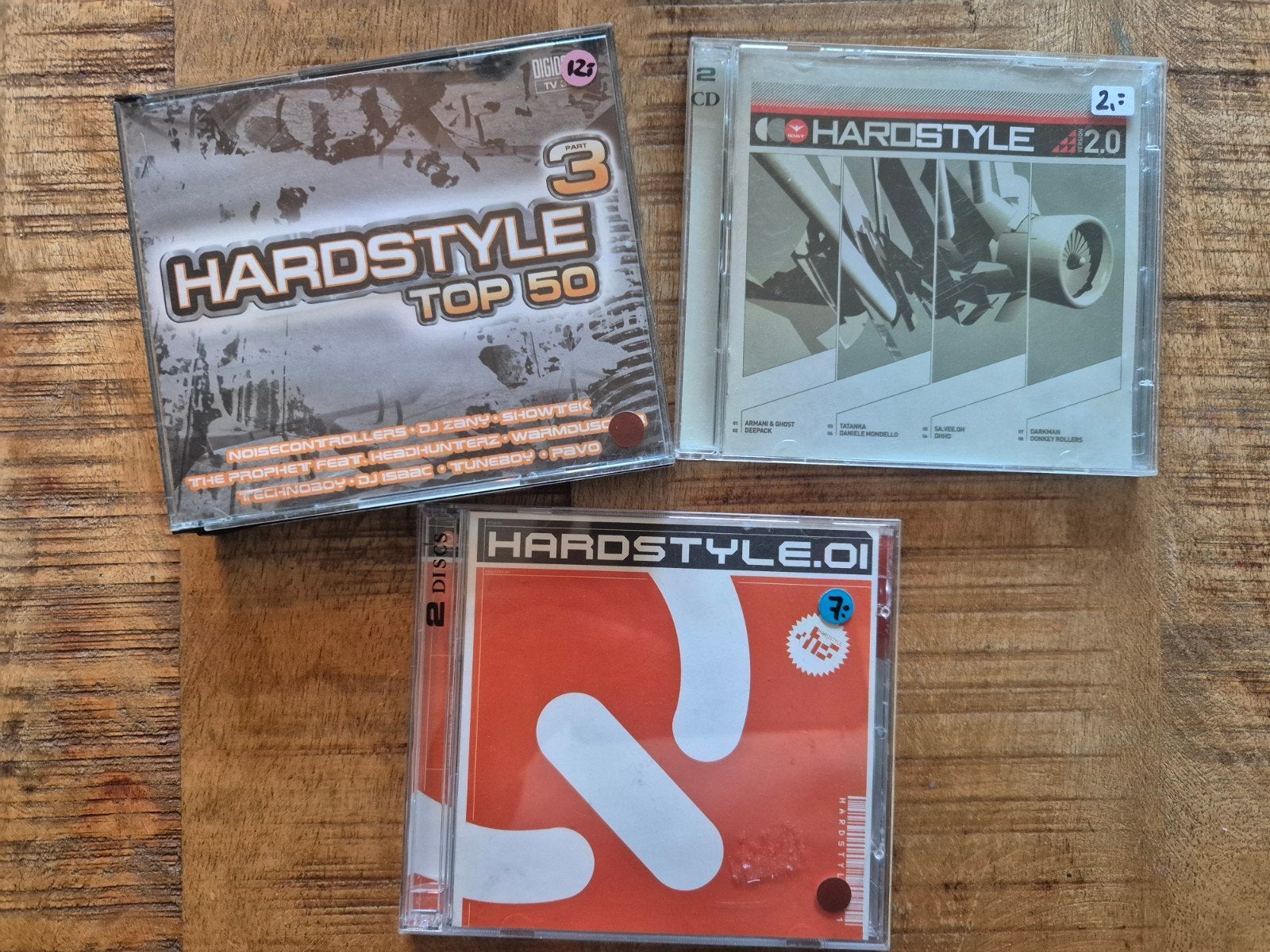 Hardstyle CD's - Top 50, 2.0 en 0.1, Ophalen of Verzenden, Gebruikt, Hardcore, Verzamelalbum