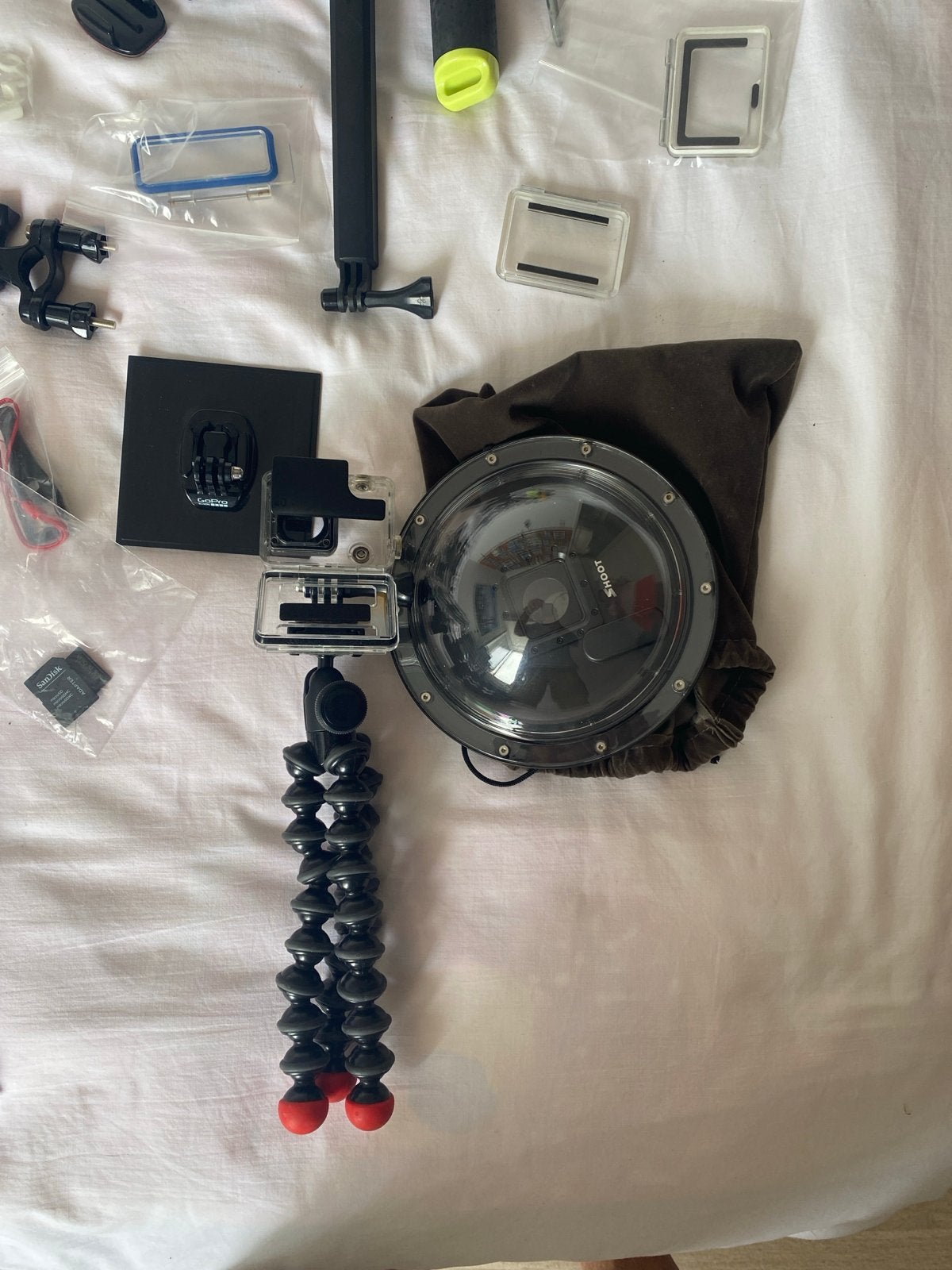 GoPro HERO4 Black met uitgebreide accessoireset, Ophalen, Gebruikt, GoPro