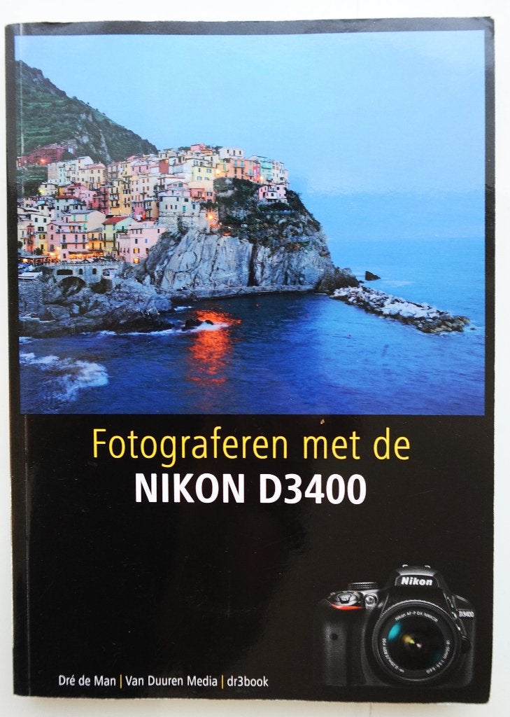 Boek Nikon D3400 Fotograferen met de, Gebruikt, Canon, Overige typen, Ophalen of Verzenden