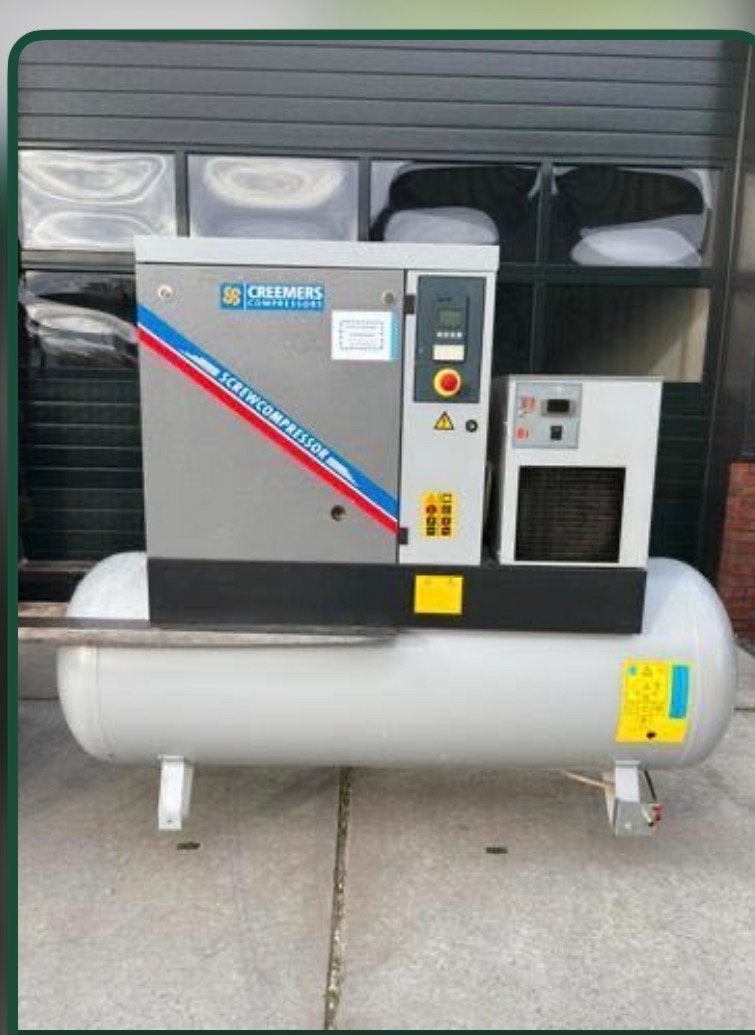 Creemers / Airpress Schroefcompressoren - Diverse Modellen, Ophalen, Geluidgedempt, Gebruikt, 800 liter/min of meer