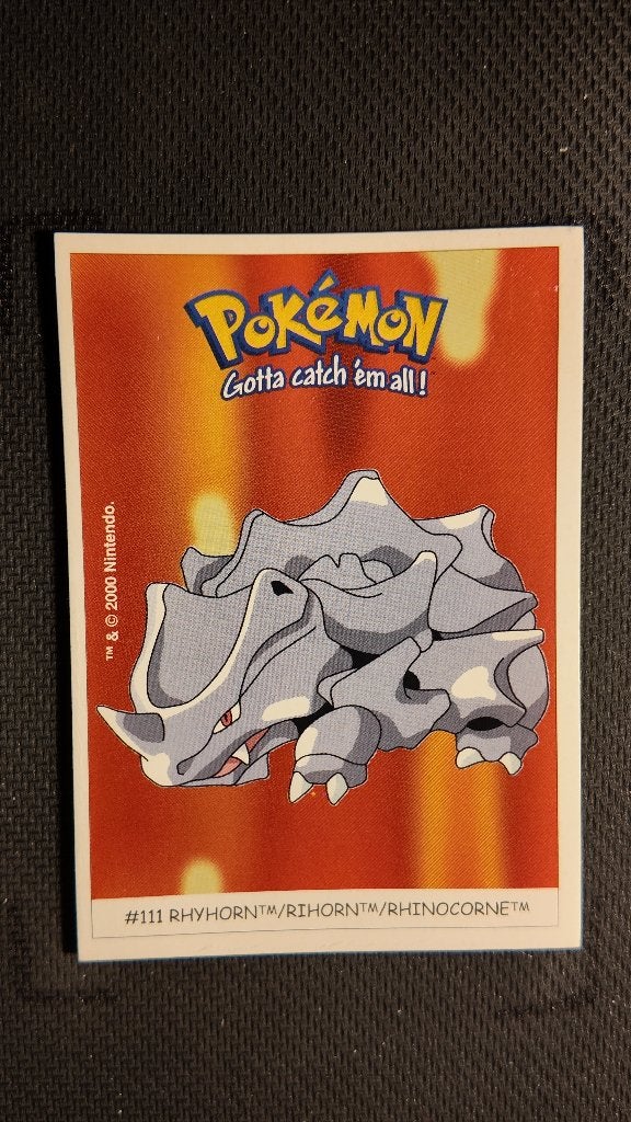 rhyhorn 111 dunkin boomer | Pokemon kaart, Ophalen, Losse kaart